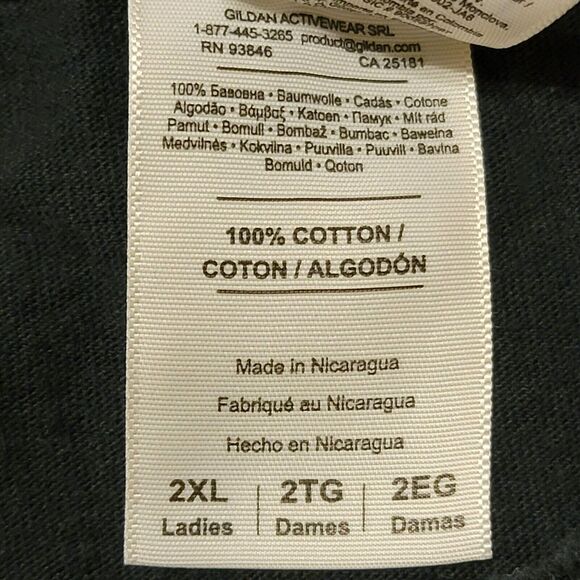 Biff Tannen For President Tshirt Womens Sz 2X Black Back To The Future Retro 80s - Picture 6 of 6